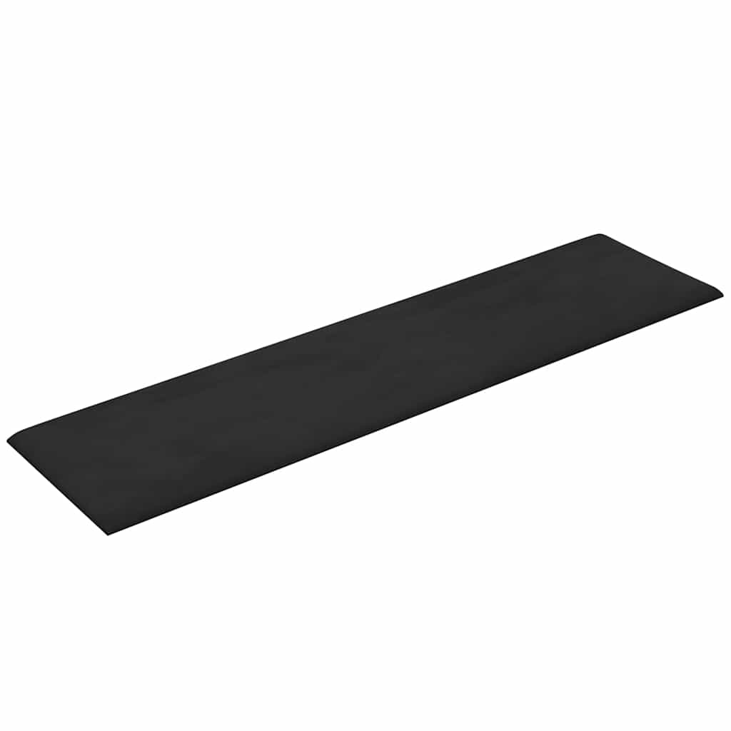 vidaXL Panouri de perete 12 buc. Negru 60x15 cm catifea 1,08 m² vidaXL Panouri de perete 12 buc. Negru 60x15 cm catifea 1,08 m²