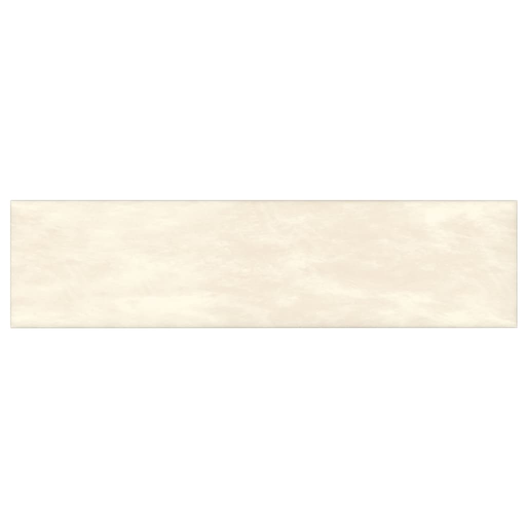 vidaXL Panouri de perete 12 buc. crem 60x15 cm catifea 1,08 m² vidaXL Panouri de perete 12 buc. crem 60x15 cm catifea 1,08 m²