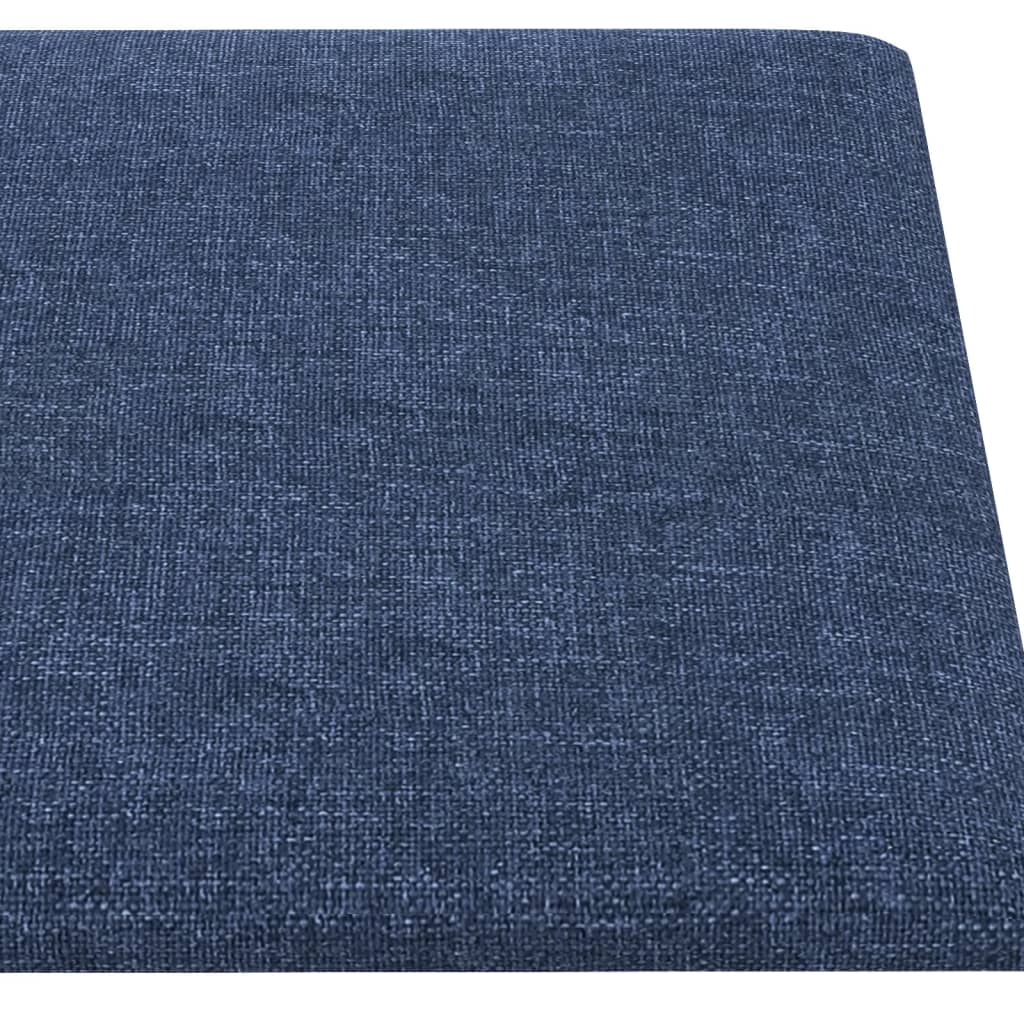 vidaXL Panouri de perete 12 buc. albastru 60x30 cm textil 2,16 m² vidaXL Panouri de perete 12 buc. albastru 60x30 cm textil 2,16 m²