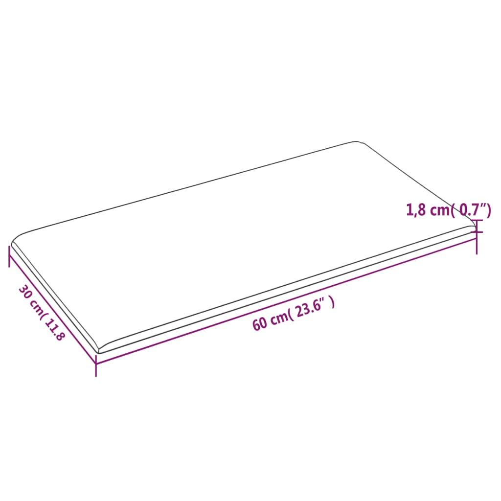 vidaXL Panouri de perete 12 buc. albastru 60x30 cm textil 2,16 m² vidaXL Panouri de perete 12 buc. albastru 60x30 cm textil 2,16 m²
