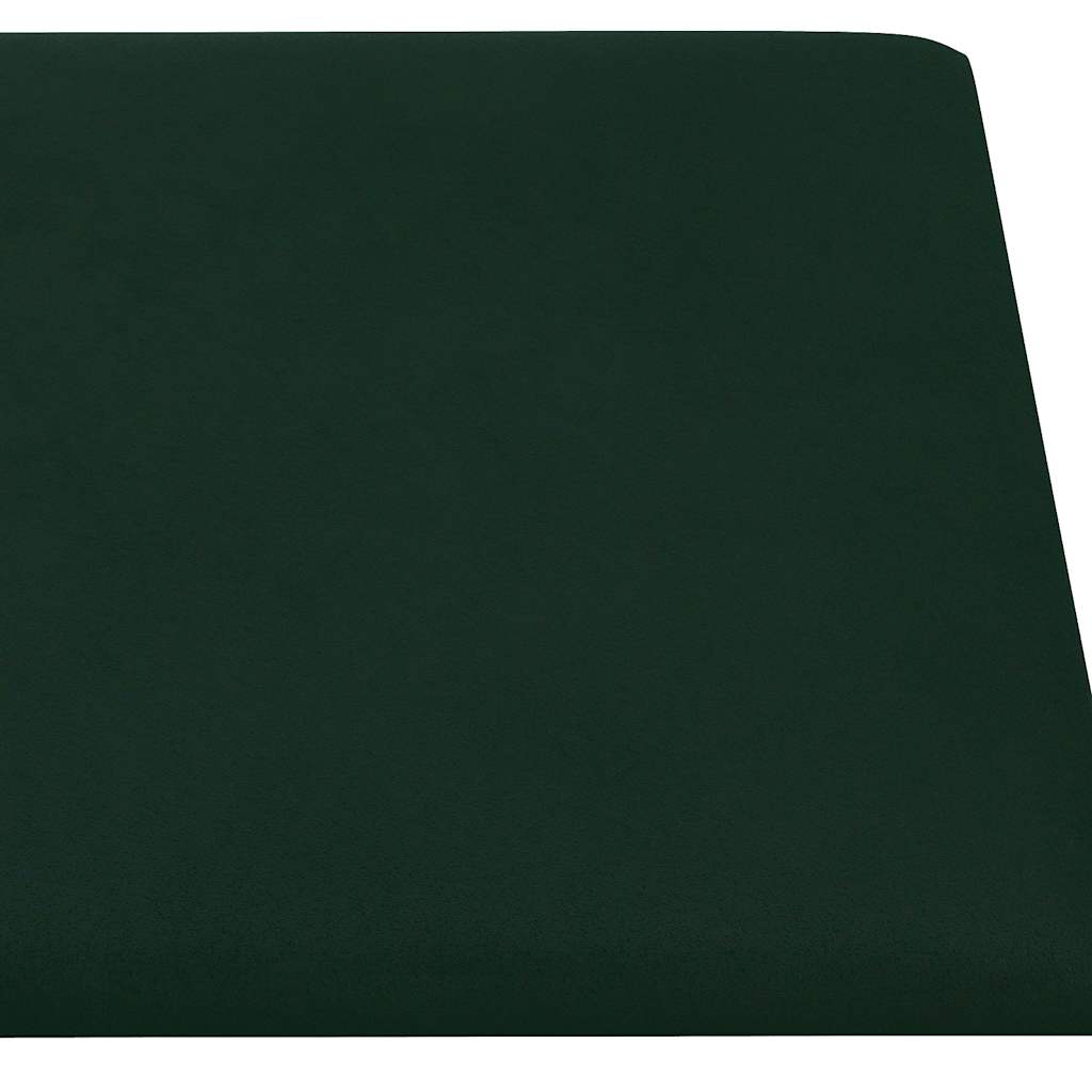 vidaXL Panouri de perete 12 buc. verde închis 60x30 cm catifea 2,16 m² vidaXL Panouri de perete 12 buc. verde închis 60x30 cm catifea 2,16 m²