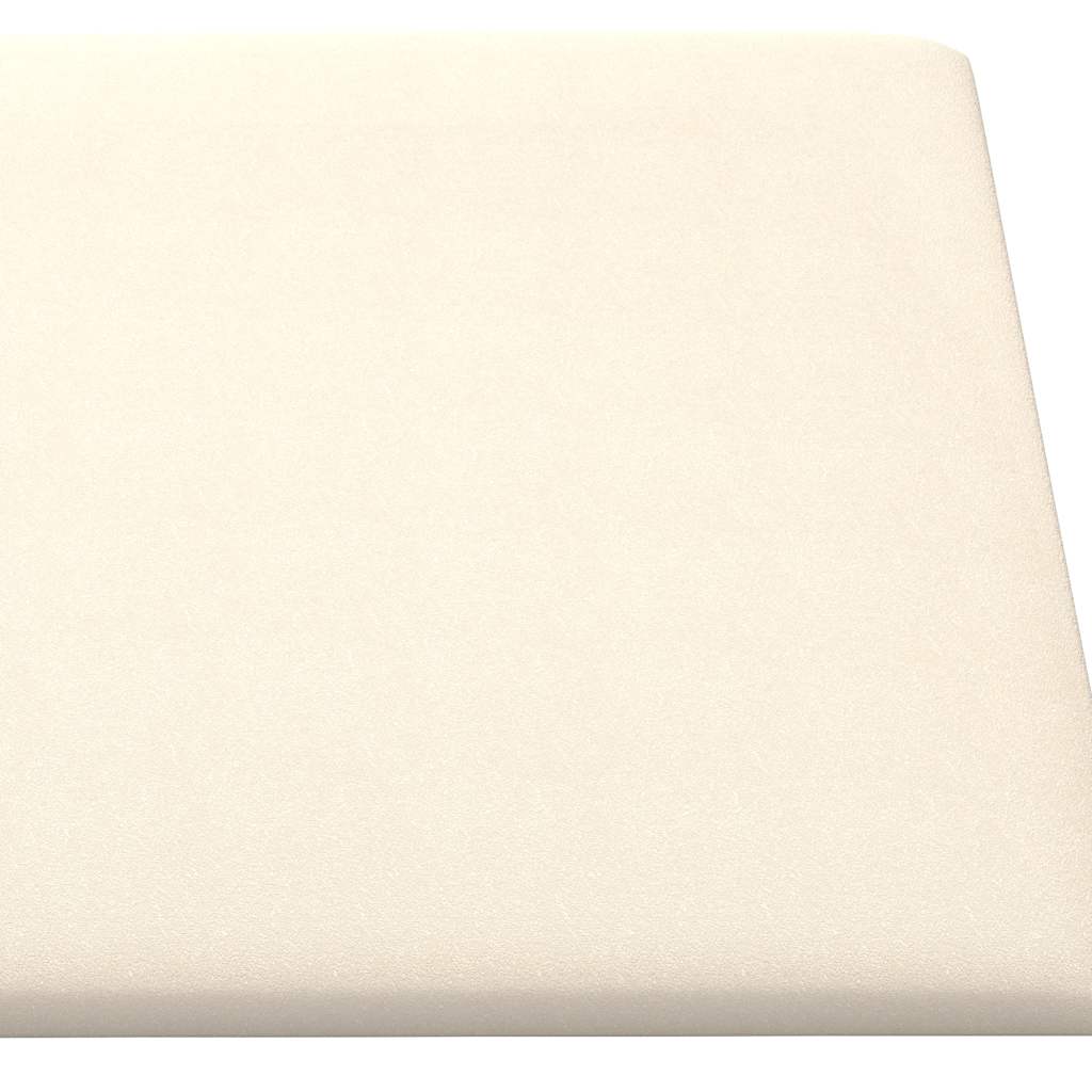 vidaXL Panouri de perete 12 buc. crem 60x30 cm catifea 2,16 m²