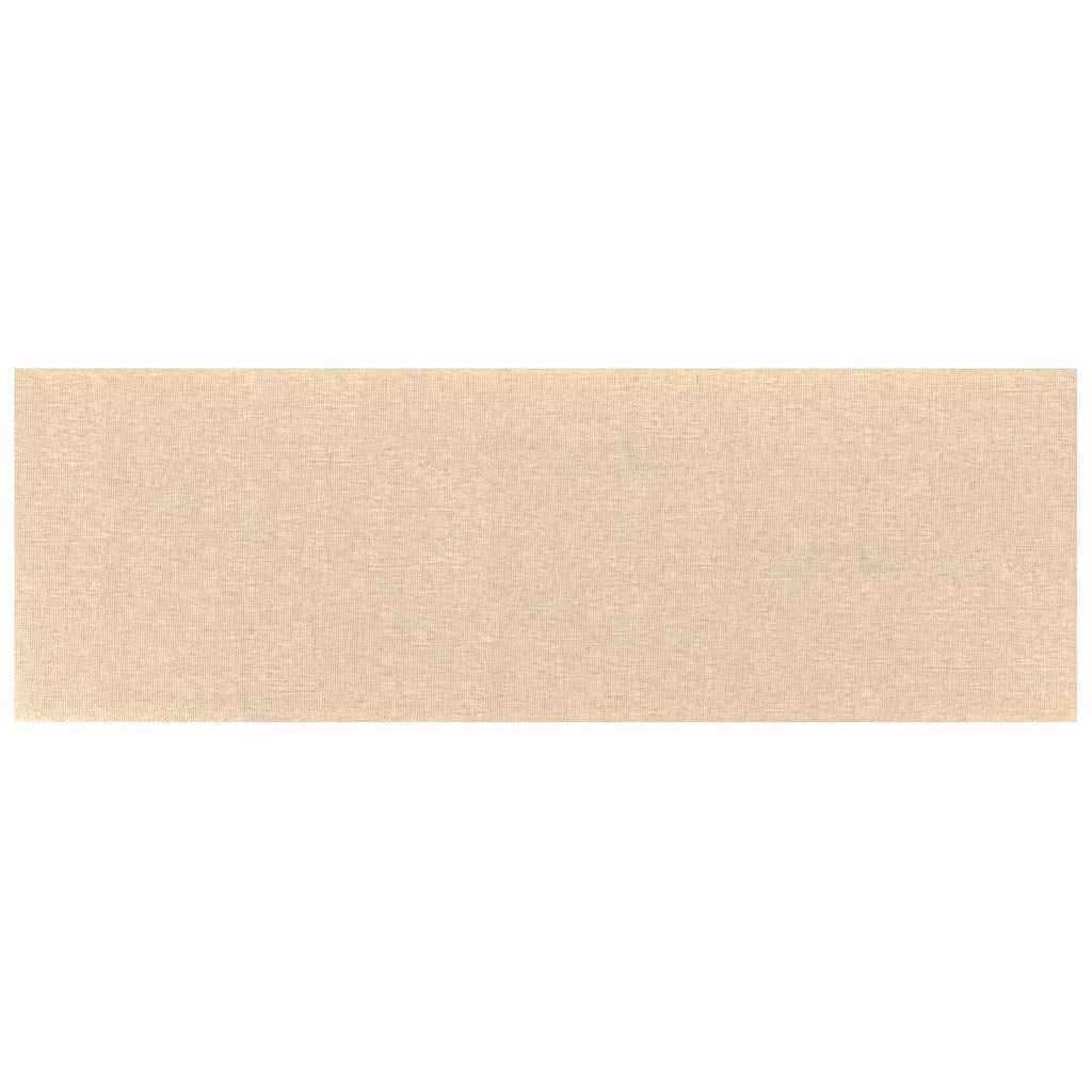 vidaXL Panouri de perete 12 buc. crem 90x30 cm textil 3,24 m² vidaXL Panouri de perete 12 buc. crem 90x30 cm textil 3,24 m²