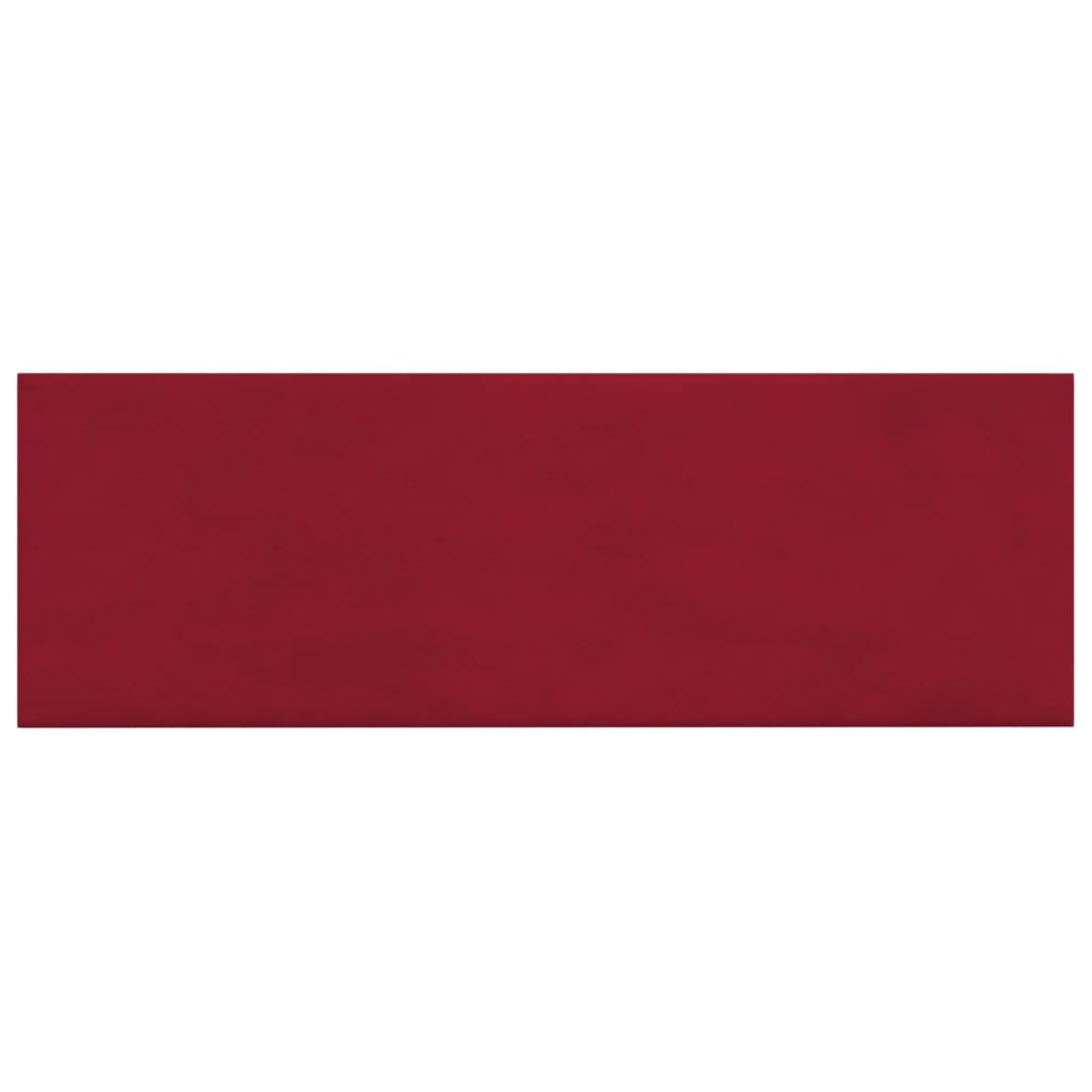 vidaXL Panouri de perete 12 buc. roșu vin 90x30 cm catifea 3,24 m² vidaXL Panouri de perete 12 buc. roșu vin 90x30 cm catifea 3,24 m²