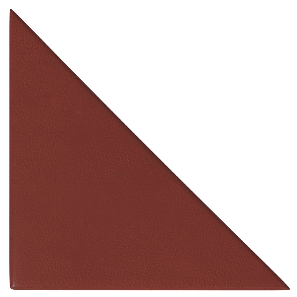 vidaXL Panouri de perete 12 buc. roșu vin 30x30 cm, piele eco, 0,54 m² vidaXL Panouri de perete 12 buc. roșu vin 30x30 cm, piele eco, 0,54 m²