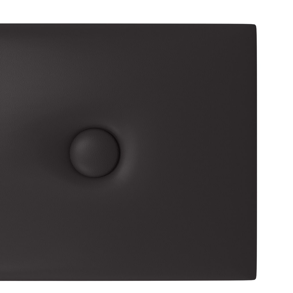vidaXL Panouri perete 12 buc. negru, 90x15 cm piele ecologică 1,62 m² vidaXL Panouri perete 12 buc. negru, 90x15 cm piele ecologică 1,62 m²
