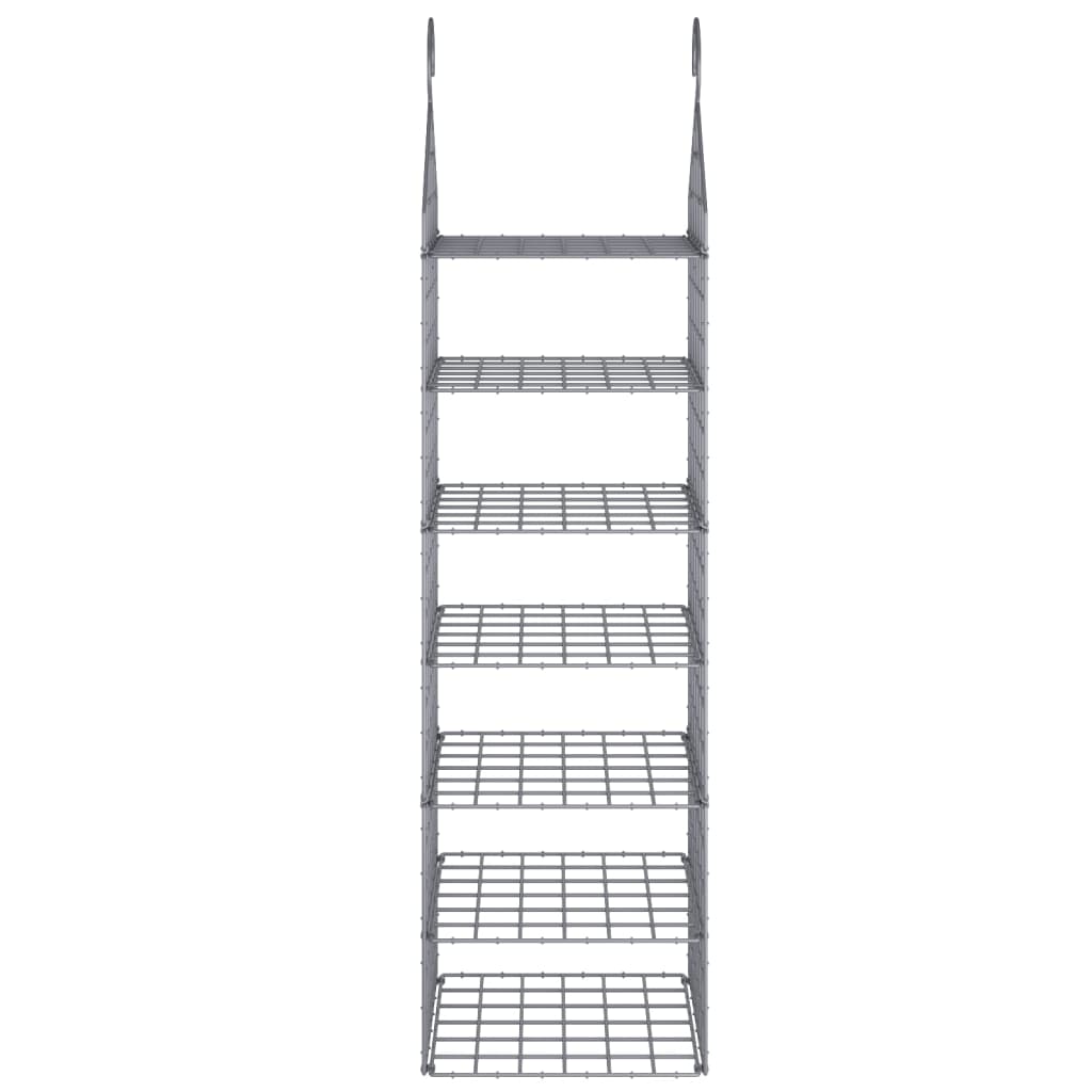 vidaXL Organizator pentru dulap suspendat, cu 7 rafturi vidaXL Organizator pentru dulap suspendat, cu 7 rafturi