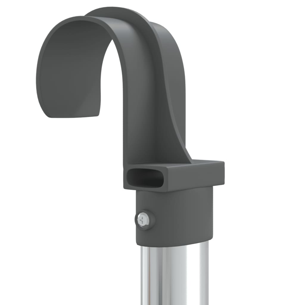 vidaXL Suport de uscare rufe suspendat, 5 niveluri, aluminiu vidaXL Suport de uscare rufe suspendat, 5 niveluri, aluminiu