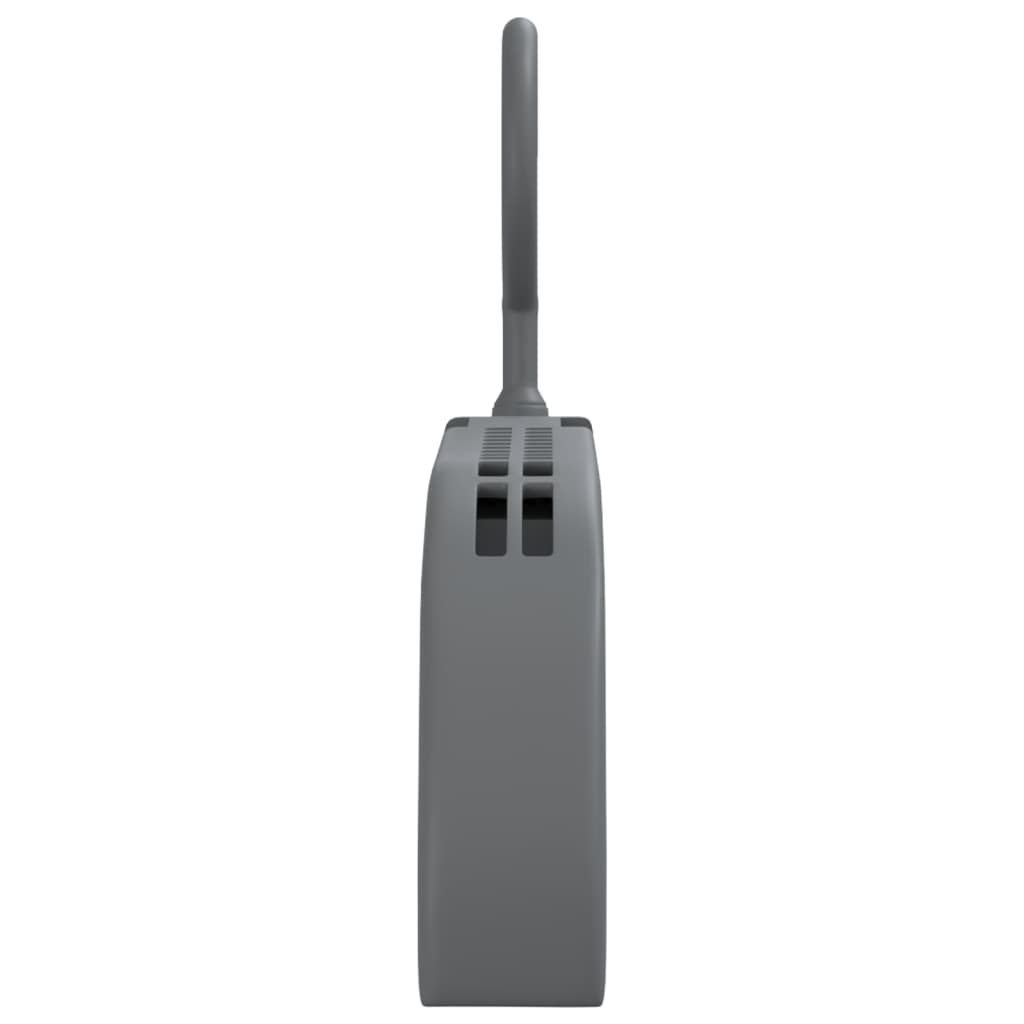 vidaXL Umerașe extensibile, 5 buc., gri vidaXL Umerașe extensibile, 5 buc., gri