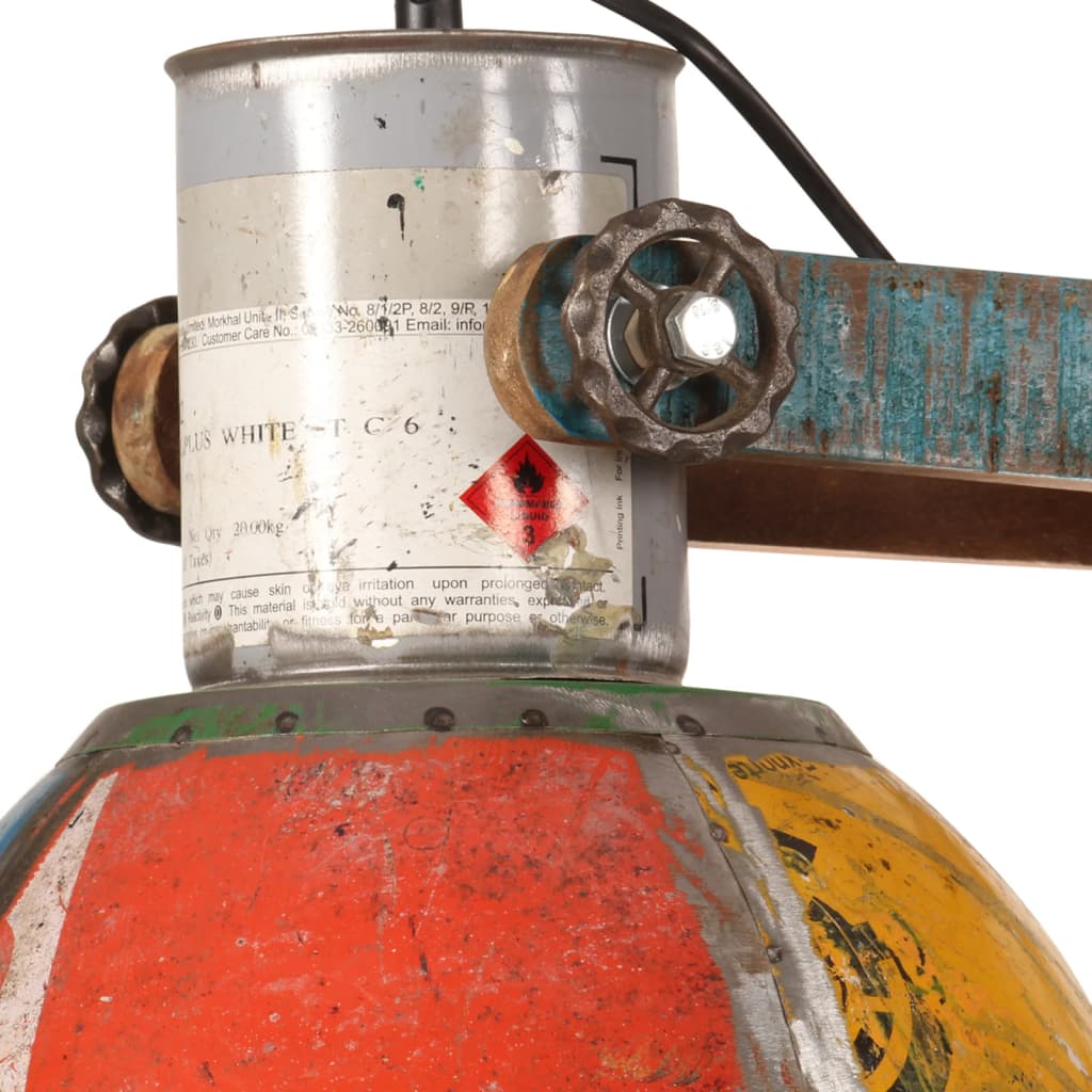 vidaXL Lustră suspendată industrială 25 W, multicolor, 111 cm E27 vidaXL Lustră suspendată industrială 25 W, multicolor, 111 cm E27