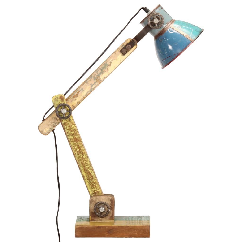 vidaXL Lampă de birou industrială multicolor 23x18x95 cm E27 rotund vidaXL Lampă de birou industrială multicolor 23x18x95 cm E27 rotund