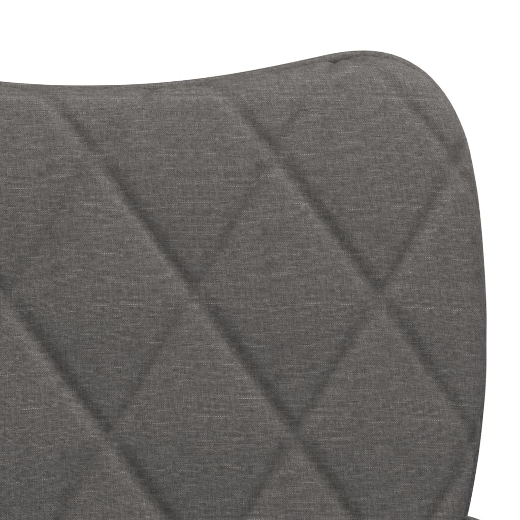 vidaXL Scaune de bucătărie, 2 buc., gri închis, material textil vidaXL Scaune de bucătărie, 2 buc., gri închis, material textil