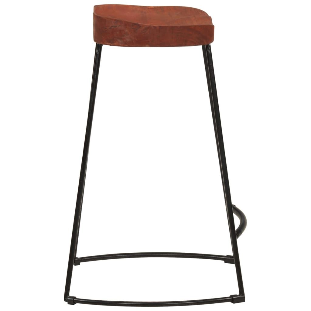 vidaXL Scaune de bar Gavin 2 buc. 45x40x63 cm lemn masiv de mango vidaXL Scaune de bar Gavin 2 buc. 45x40x63 cm lemn masiv de mango