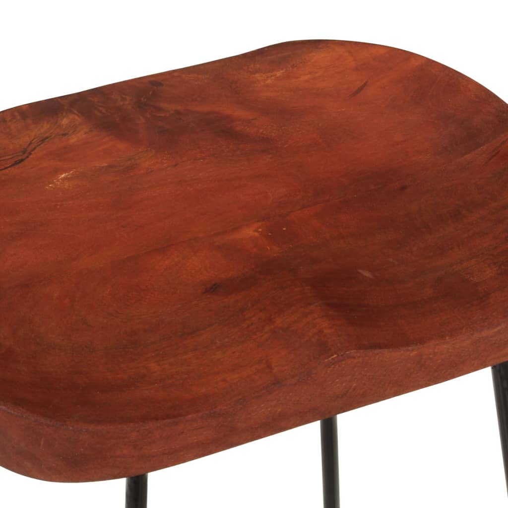 vidaXL Scaune de bar Gavin 2 buc. 45x40x63 cm lemn masiv de mango vidaXL Scaune de bar Gavin 2 buc. 45x40x63 cm lemn masiv de mango