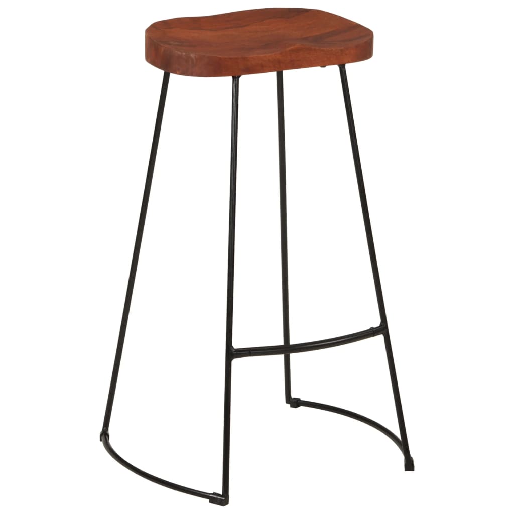 vidaXL Scaune de bar Gavin 2 buc. 50x40x78 cm lemn masiv de mango vidaXL Scaune de bar Gavin 2 buc. 50x40x78 cm lemn masiv de mango