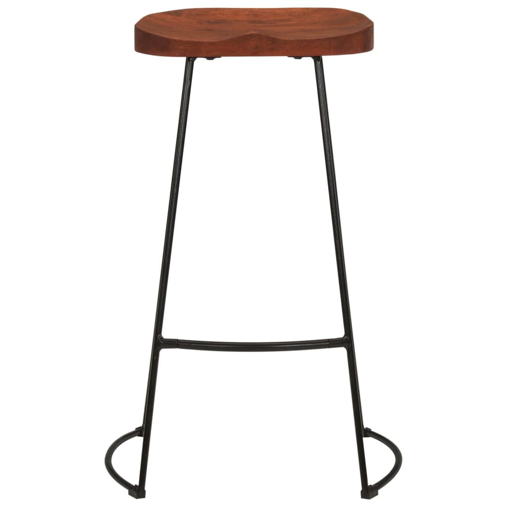 vidaXL Scaune de bar Gavin 2 buc. 50x40x78 cm lemn masiv de mango vidaXL Scaune de bar Gavin 2 buc. 50x40x78 cm lemn masiv de mango