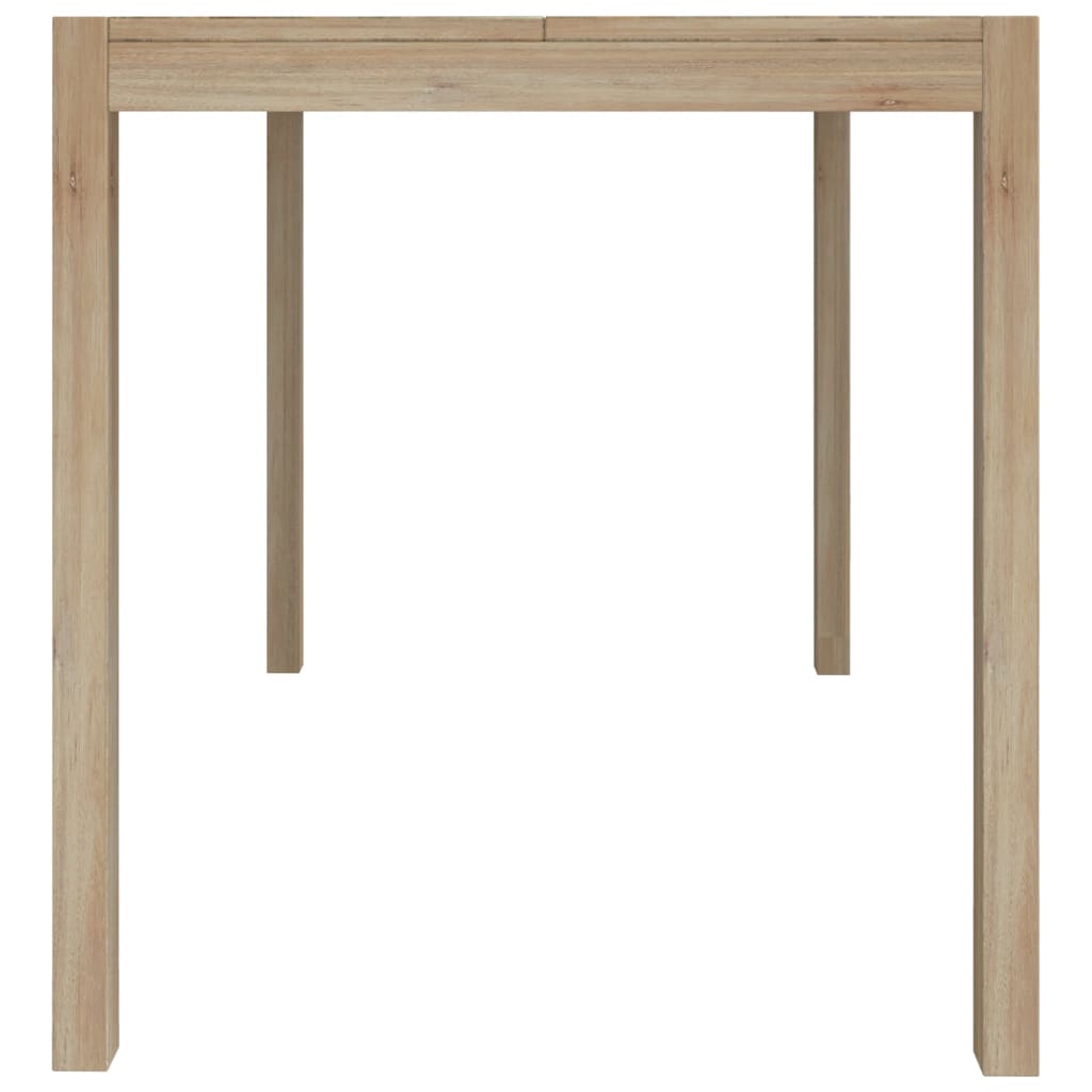 vidaXL Masă de bucătărie, 110x70x75 cm, lemn masiv de acacia