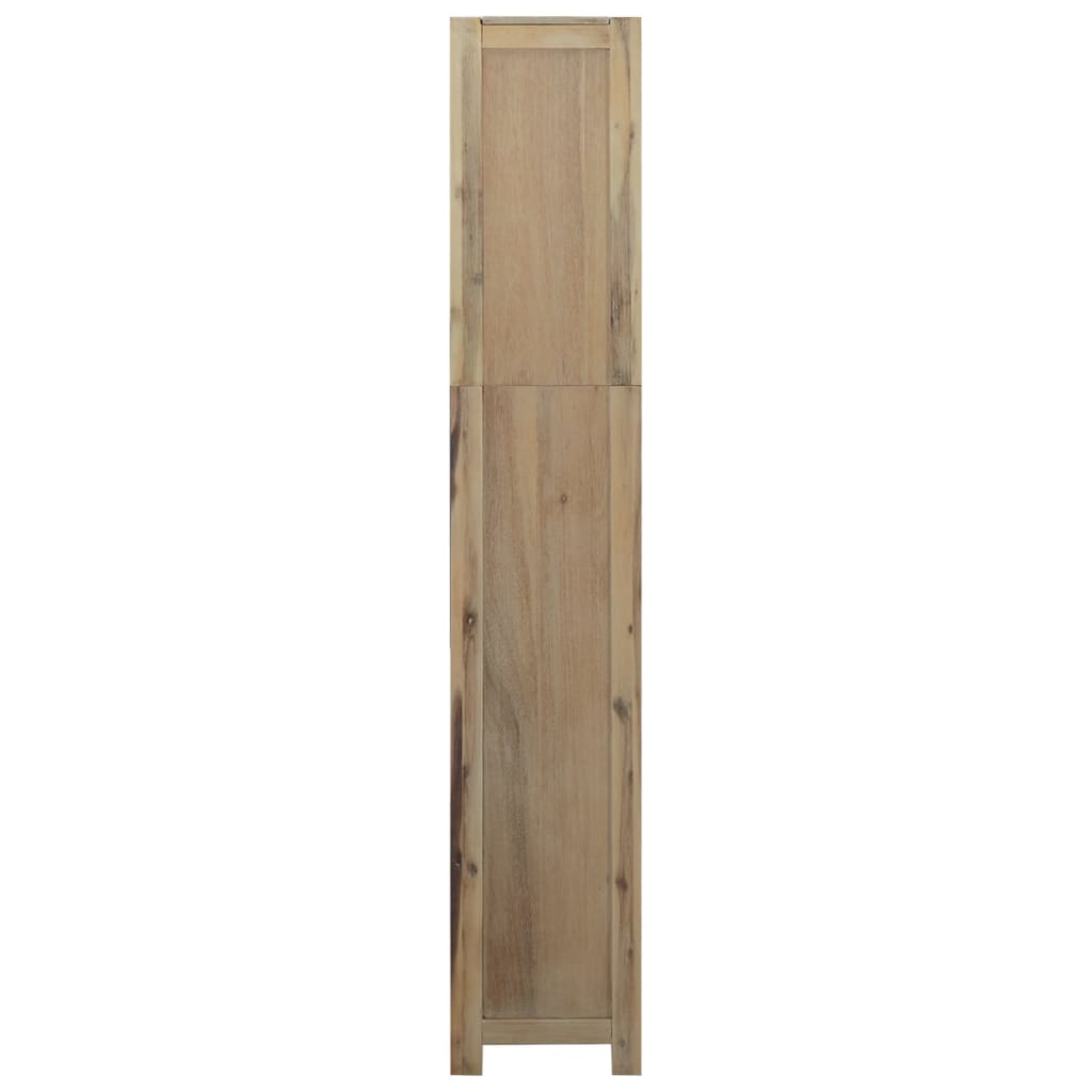 vidaXL Bibliotecă cu 6 rafturi, 80x30x170 cm, lemn masiv de acacia