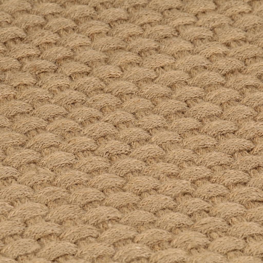 vidaXL Covor dreptunghiular, natural, 160x230 cm, iută