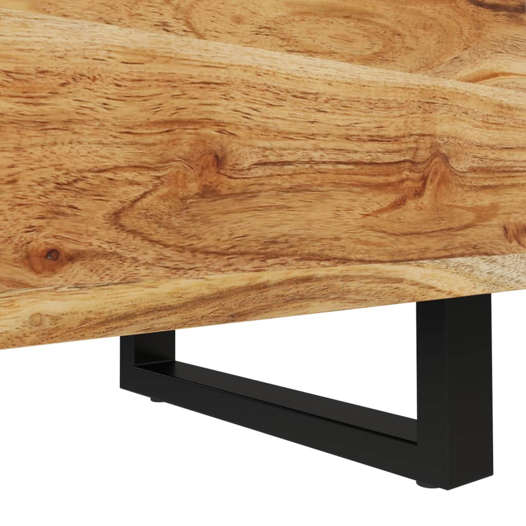 vidaXL Noptiere, 2 buc., 40x33x46 cm, lemn masiv de acacia vidaXL Noptiere, 2 buc., 40x33x46 cm, lemn masiv de acacia
