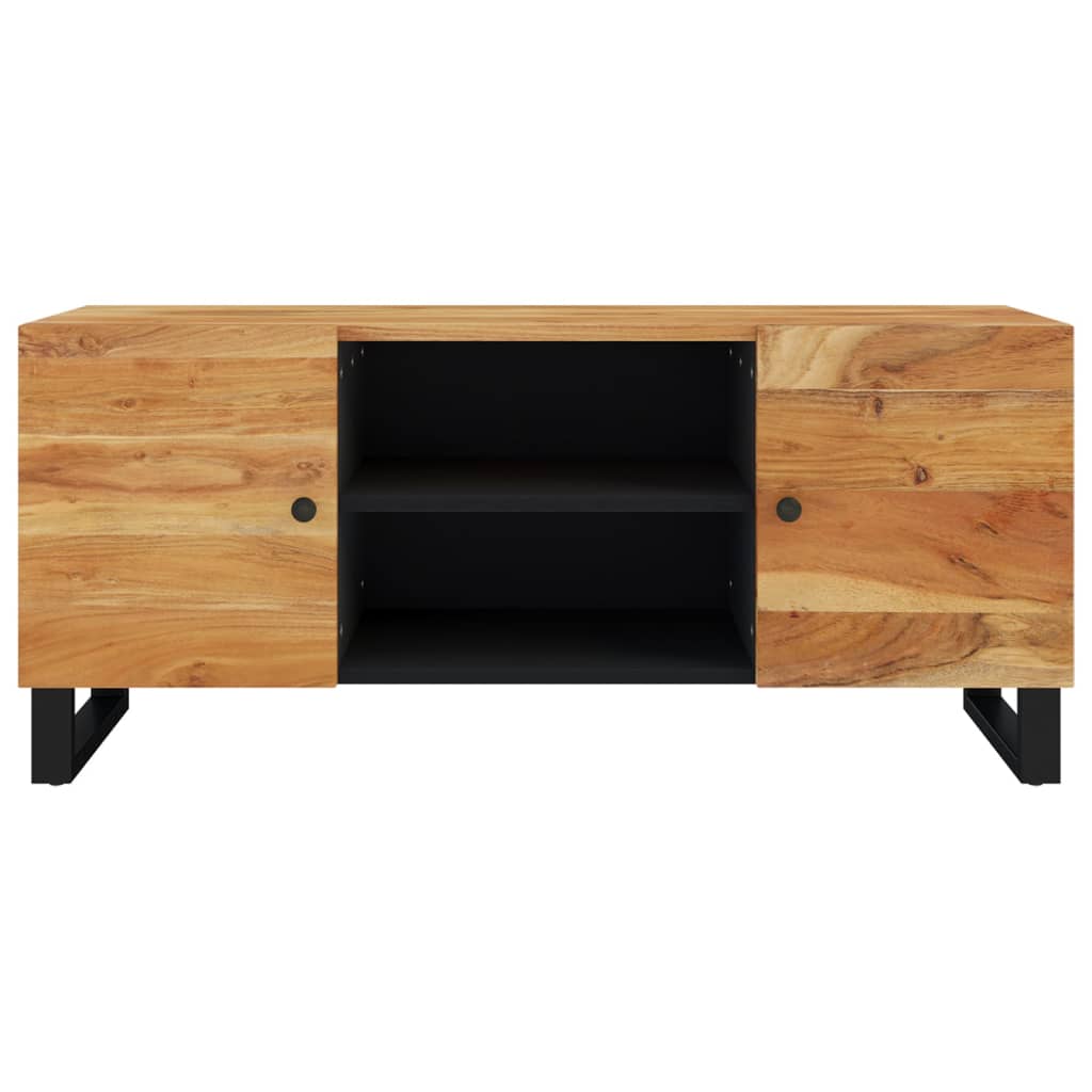 vidaXL Comodă TV, 105x33x46 cm, lemn masiv de acacia