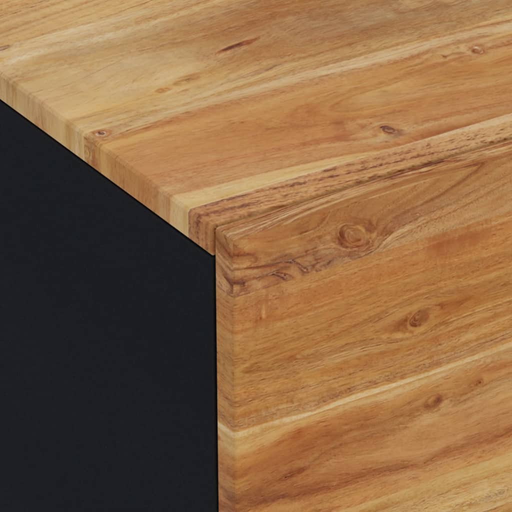 vidaXL Comodă TV, 105x33x46 cm, lemn masiv de acacia