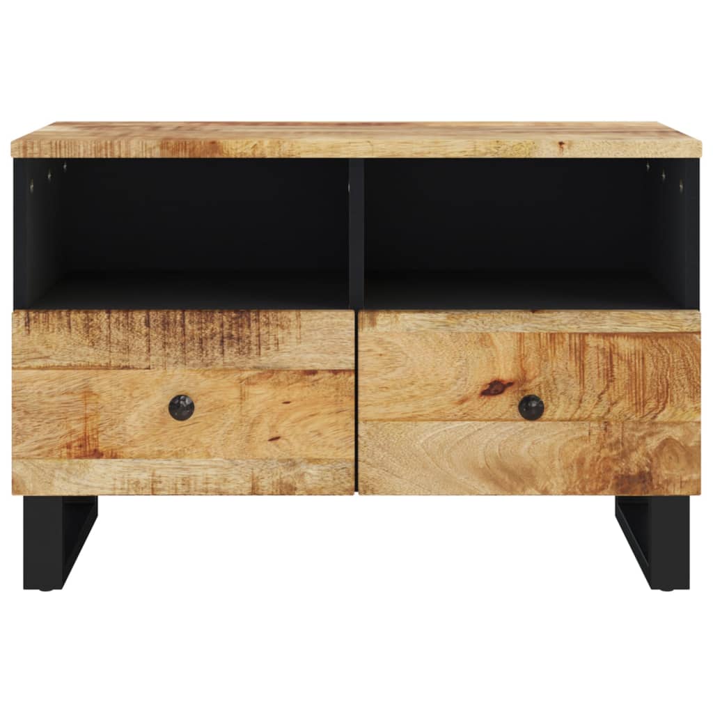 vidaXL Comodă TV, 70x33x46 cm, lemn masiv de mango