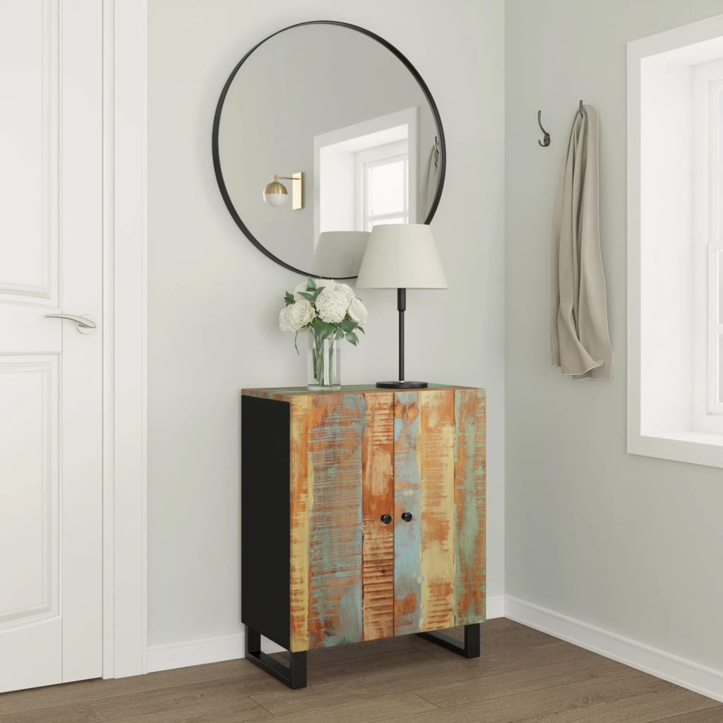 vidaXL Servantă, 60x33x75 cm, lemn masiv reciclat vidaXL Servantă, 60x33x75 cm, lemn masiv reciclat