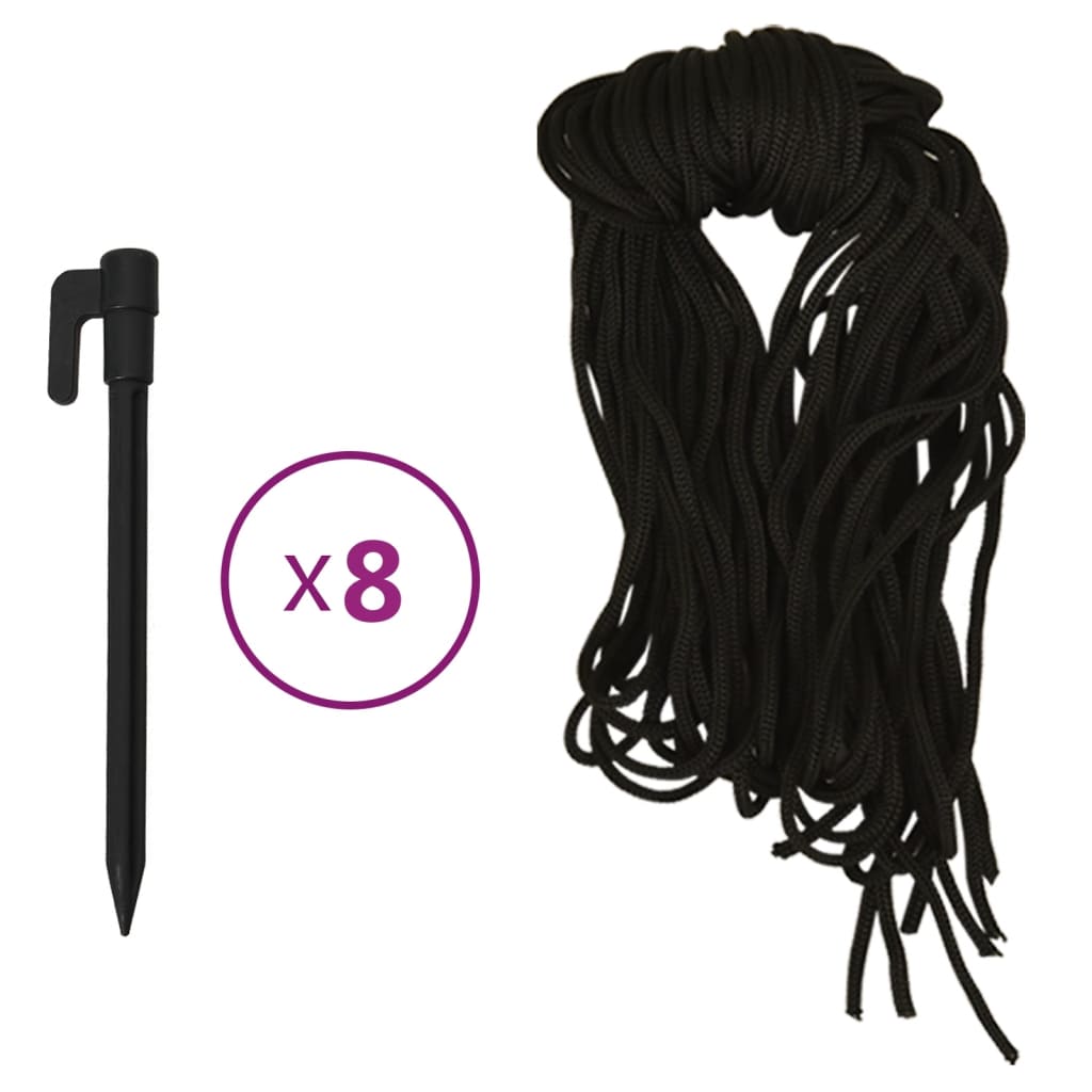 vidaXL Om de zăpadă gonflabil cu LED-uri, 300 cm