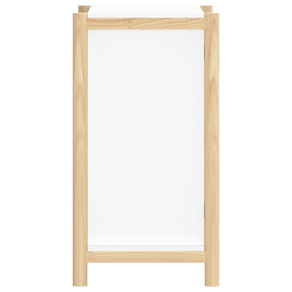 vidaXL Servantă, alb, 62x38x70cm, lemn prelucrat