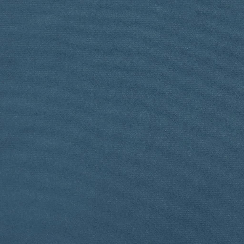 vidaXL Tăblie de pat, albastru închis, 90x5x78/88 cm, catifea vidaXL Tăblie de pat, albastru închis, 90x5x78/88 cm, catifea