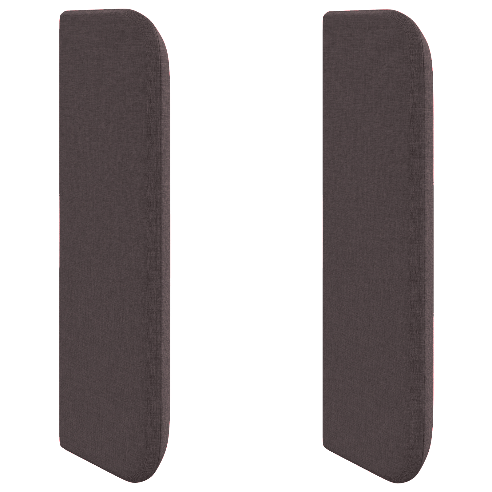 vidaXL Urechi pentru tăblie 2 pcs Quadrate Din țesătură maro închis vidaXL Urechi pentru tăblie 2 pcs Quadrate Din țesătură maro închis