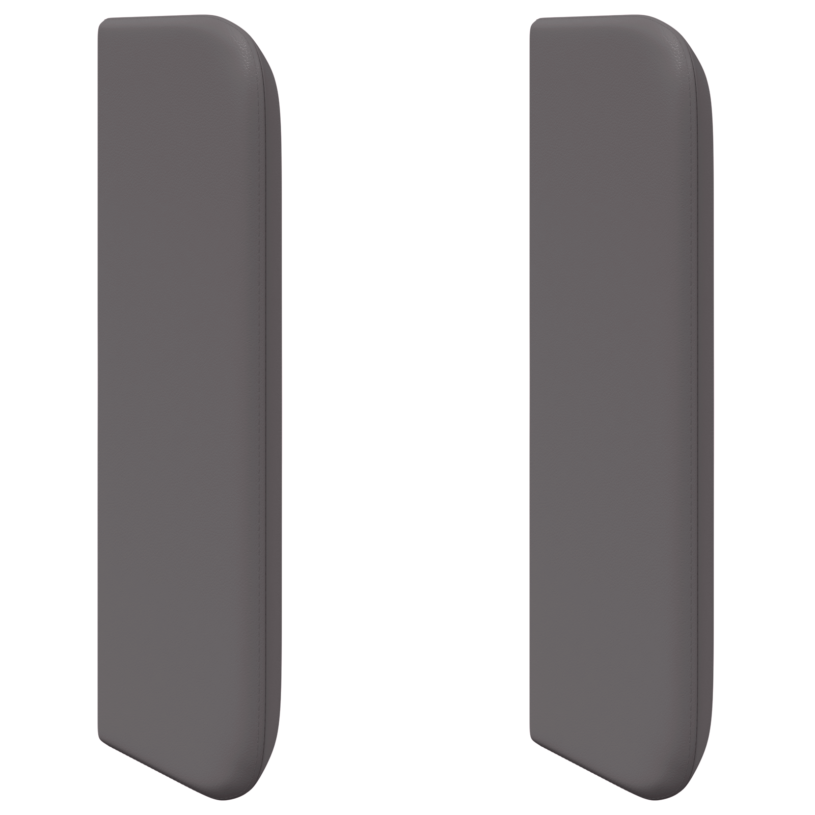 vidaXL Urechile Tăbliei 2 pcs Gri 40 x 16 x 5 cm Piele artificială vidaXL Urechile Tăbliei 2 pcs Gri 40 x 16 x 5 cm Piele artificială