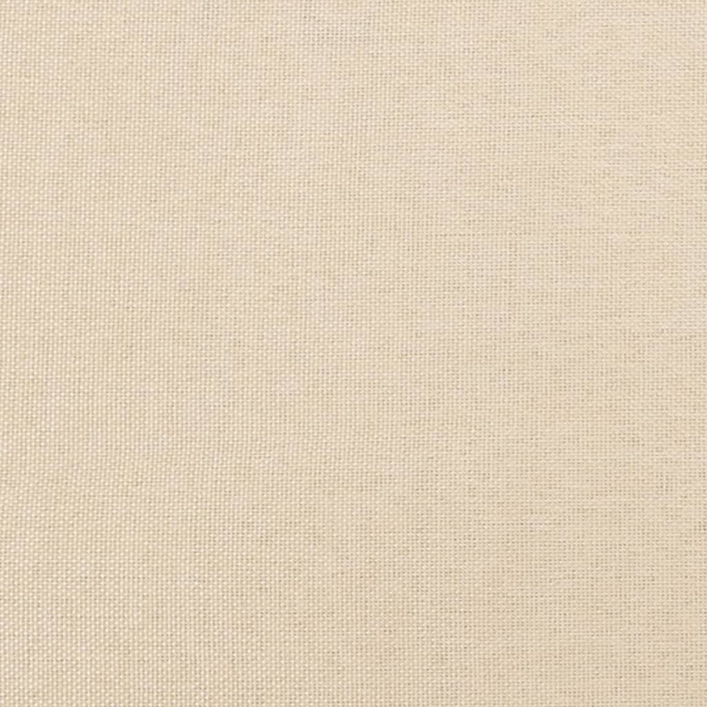 vidaXL Bancă, crem, 70x30x30 cm, textil vidaXL Bancă, crem, 70x30x30 cm, textil
