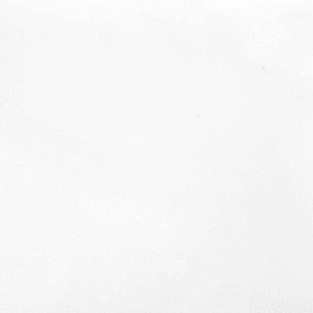 vidaXL Bancă, alb, 70x30x30 cm, piele ecologică vidaXL Bancă, alb, 70x30x30 cm, piele ecologică