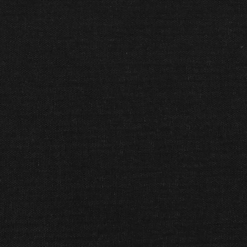 vidaXL Bancă, negru, 100x30x30 cm, textil vidaXL Bancă, negru, 100x30x30 cm, textil