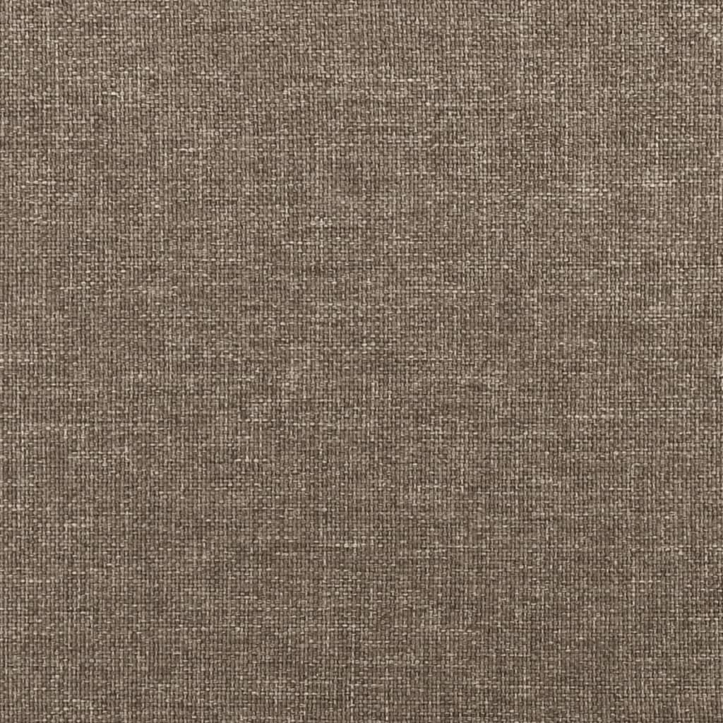 vidaXL Bancă, gri taupe, 100x30x30 cm, textil vidaXL Bancă, gri taupe, 100x30x30 cm, textil