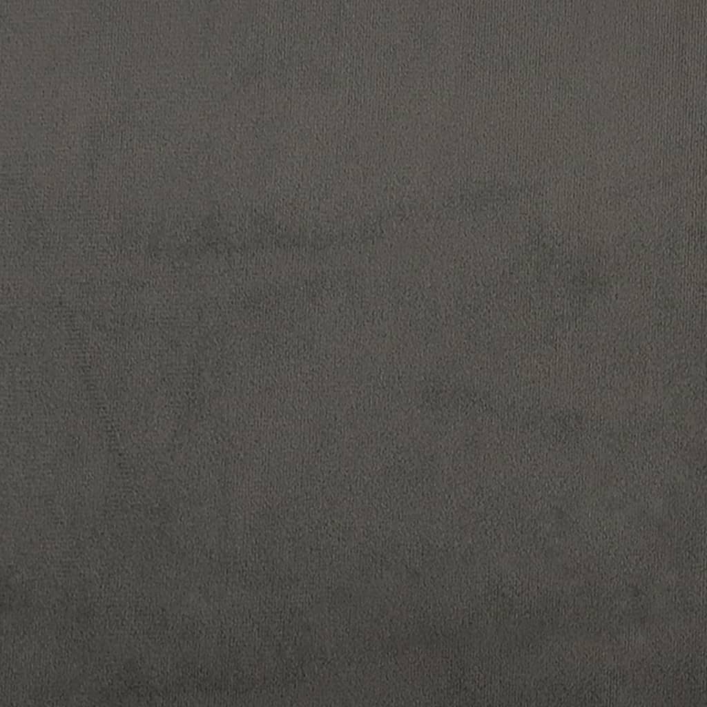 vidaXL Bancă, gri închis, 100x30x30 cm, catifea vidaXL Bancă, gri închis, 100x30x30 cm, catifea