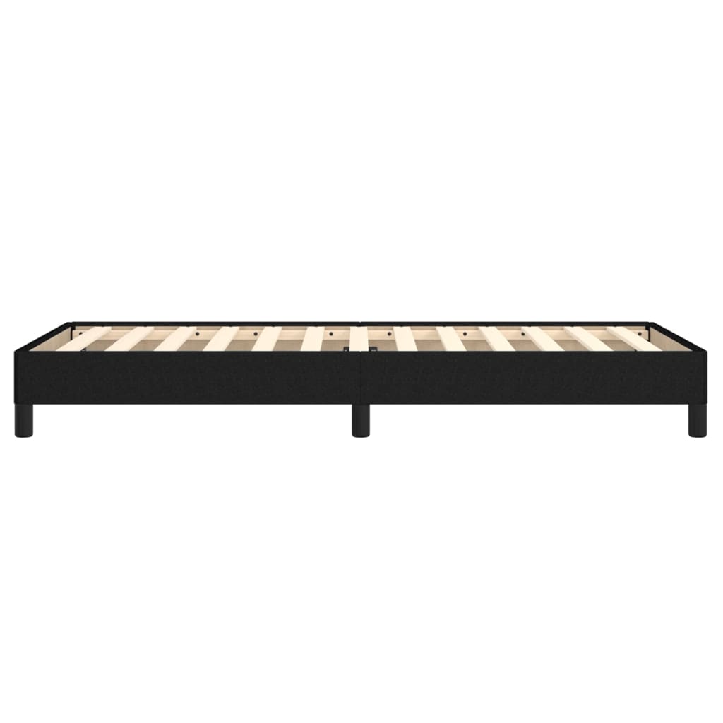 vidaXL Cadru de pat fără saltea țesătură neagră 80x200 cm