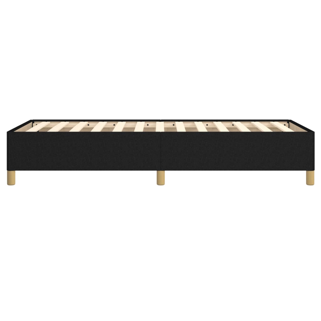 vidaXL Cadru de pat fără saltea țesătură neagră 80x200 cm