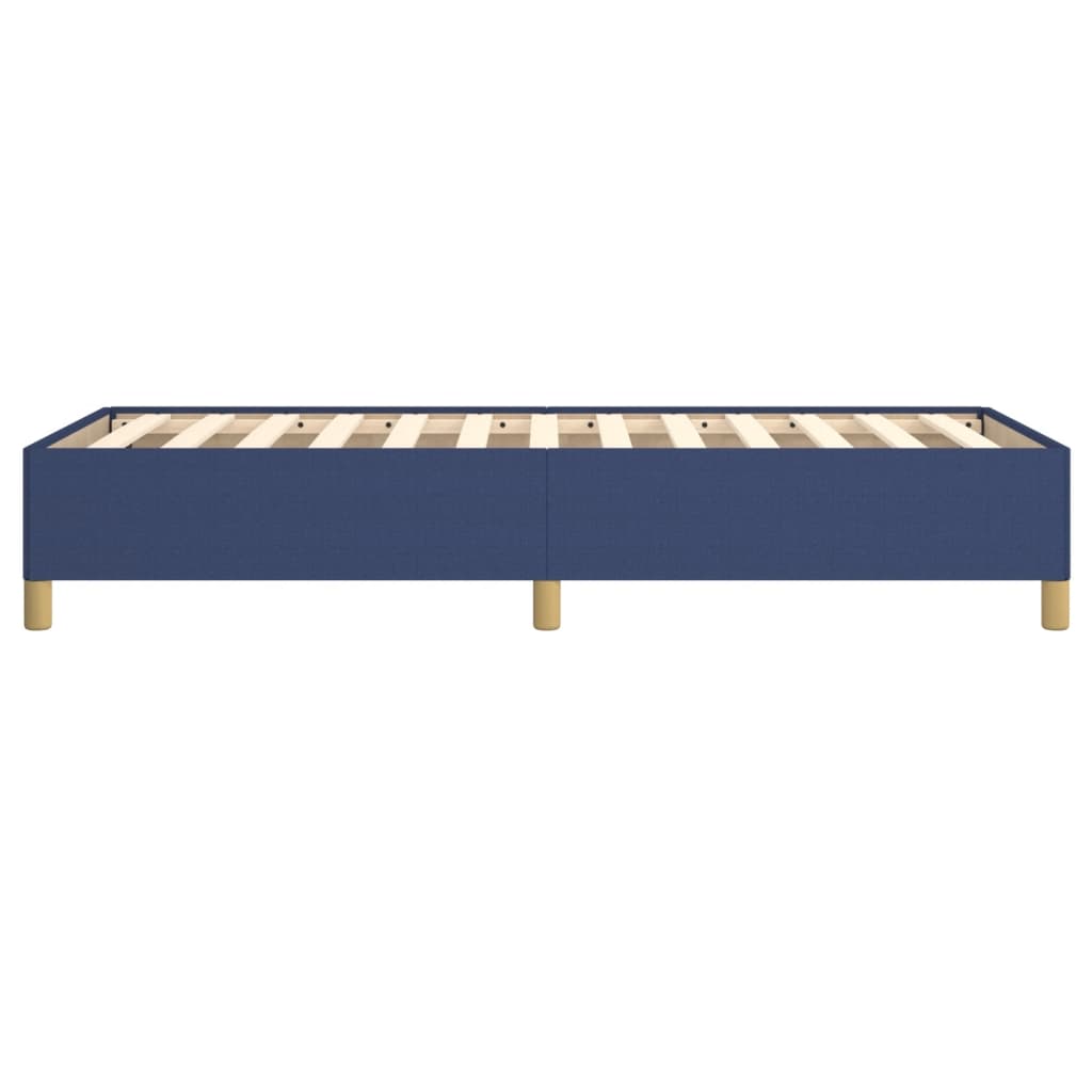 vidaXL Cadru de pat fără saltea țesătură albastră 100x200 cm vidaXL Cadru de pat fără saltea țesătură albastră 100x200 cm