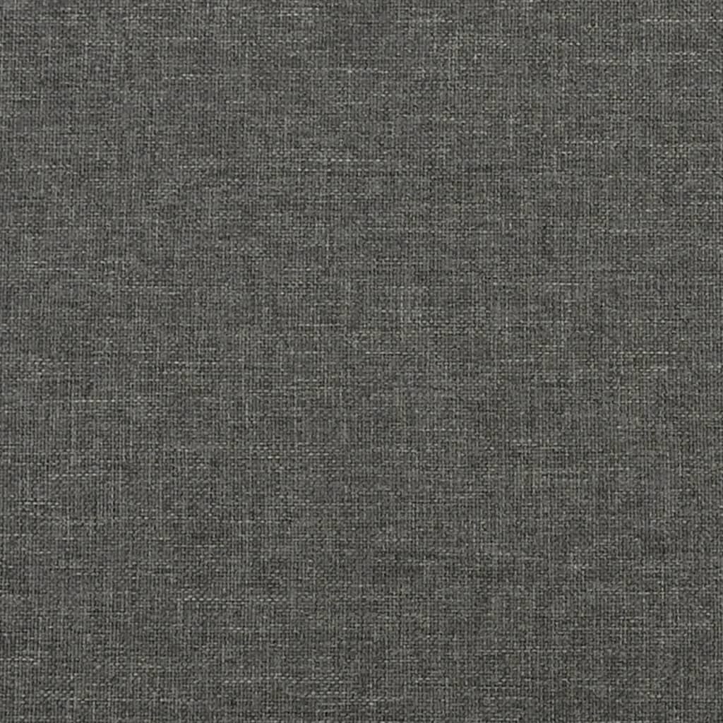 vidaXL Saltea de pat cu arcuri, gri închis, 90x190x20 cm, textil vidaXL Saltea de pat cu arcuri, gri închis, 90x190x20 cm, textil