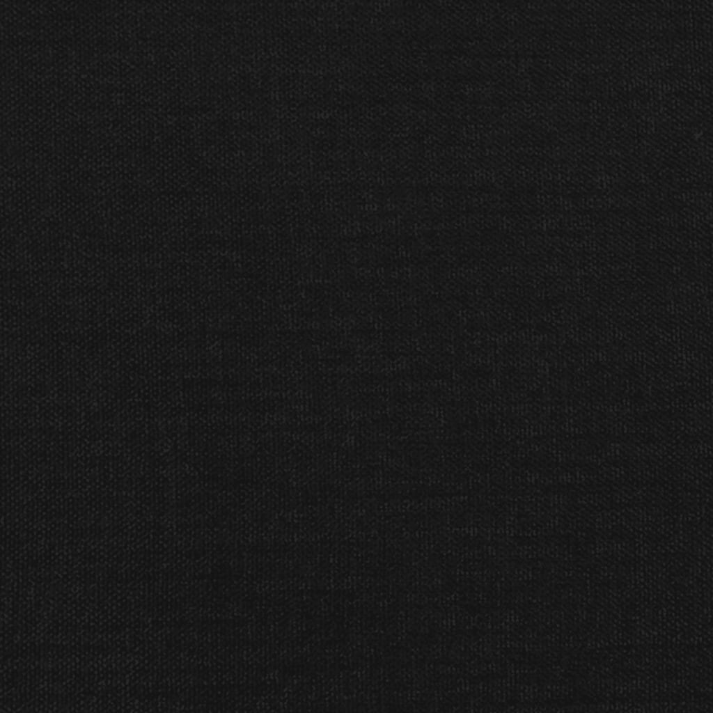 vidaXL Saltea de pat cu arcuri, negru, 90x190x20 cm, textil