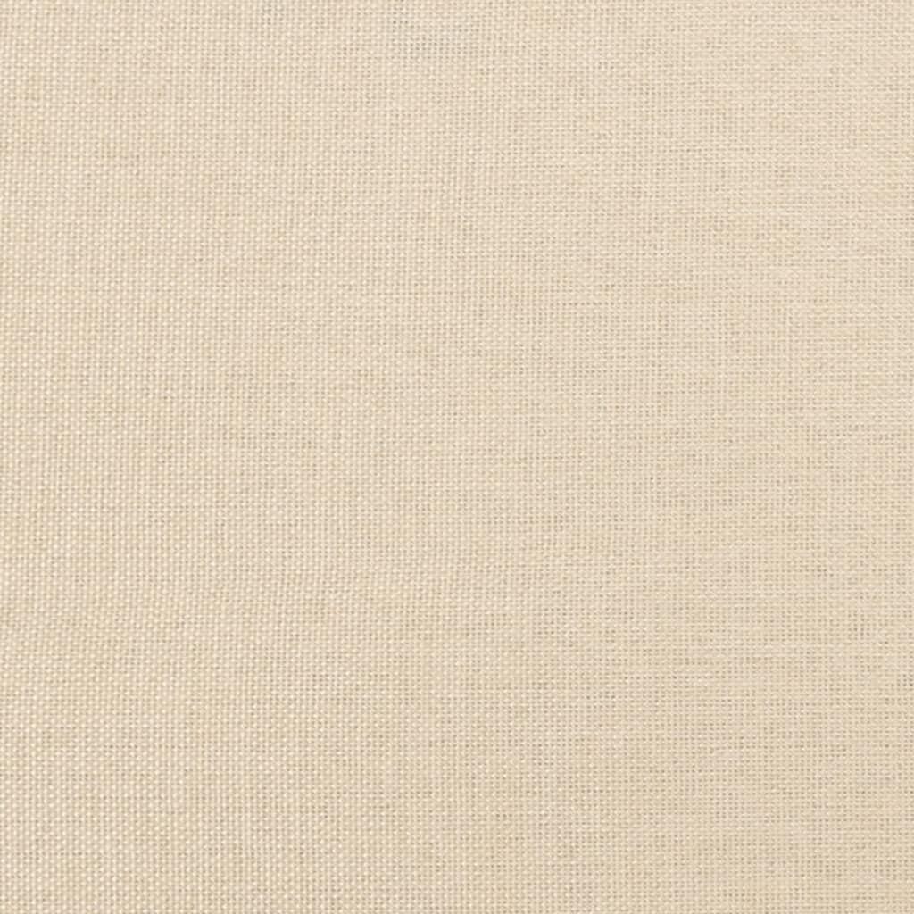 vidaXL Saltea de pat cu arcuri, crem, 90x200x20 cm, textil vidaXL Saltea de pat cu arcuri, crem, 90x200x20 cm, textil