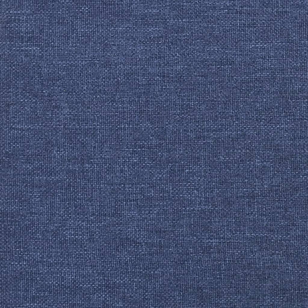 vidaXL Saltea de pat cu arcuri, albastru, 100x200x20 cm, textil vidaXL Saltea de pat cu arcuri, albastru, 100x200x20 cm, textil