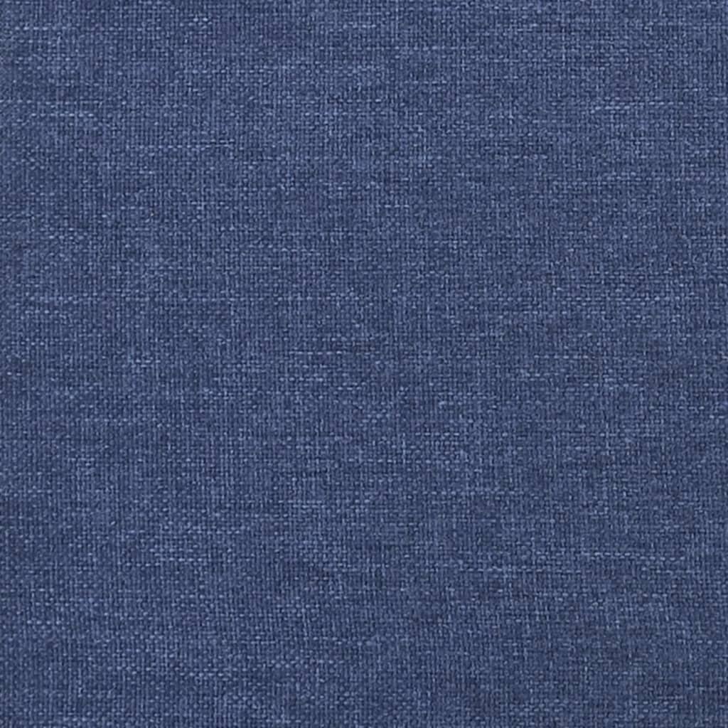 vidaXL Saltea de pat cu arcuri, albastru, 120x200x20 cm, textil vidaXL Saltea de pat cu arcuri, albastru, 120x200x20 cm, textil