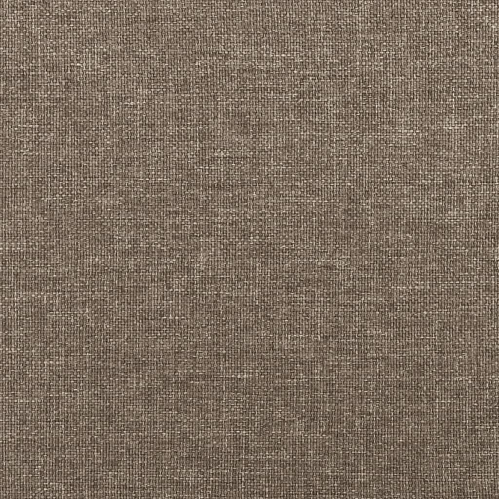 vidaXL Saltea de pat cu arcuri, gri taupe, 160x200x20 cm, textil vidaXL Saltea de pat cu arcuri, gri taupe, 160x200x20 cm, textil