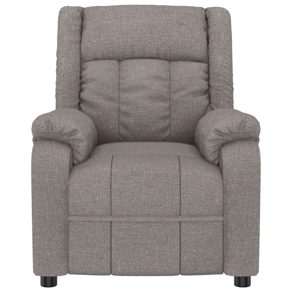 vidaXL Scaun de masaj, taupe, țesătură vidaXL Scaun de masaj, taupe, țesătură
