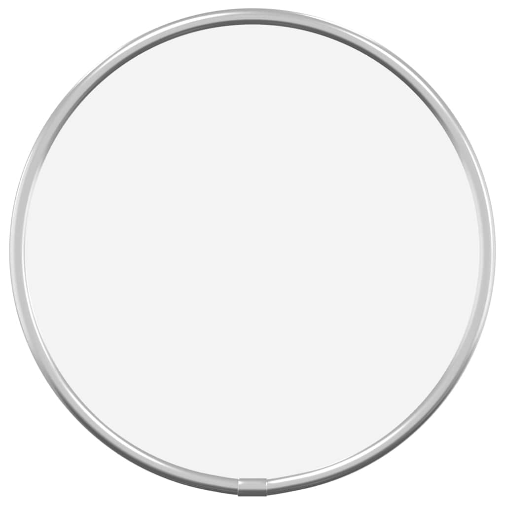vidaXL Oglindă de perete rotundă, argintiu, Ø 20 cm vidaXL Oglindă de perete rotundă, argintiu, Ø 20 cm