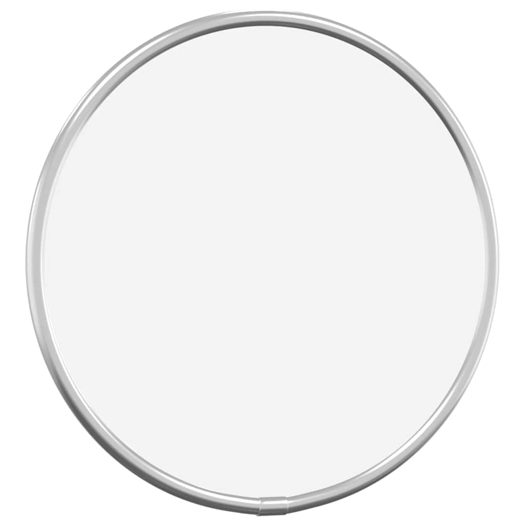 vidaXL Oglindă de perete rotundă, argintiu, Ø 20 cm vidaXL Oglindă de perete rotundă, argintiu, Ø 20 cm